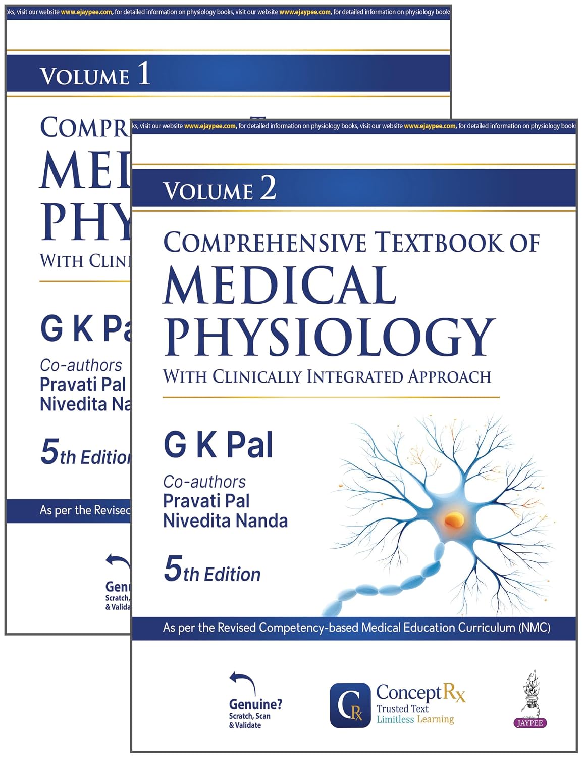 Comprehensive Textbook of Medical Physiology (2 Vol Set) 5E, 2026