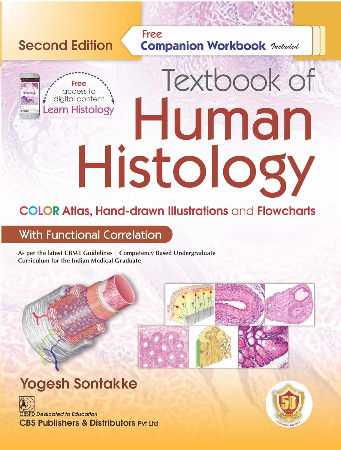 Textbook of Human Histology 2ED Companion Workbook Included (PB 2026) (Free Access to Digital Content Learn Histology)