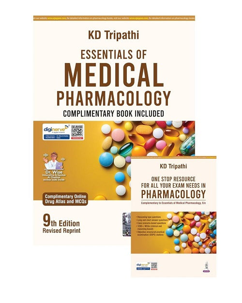 Essentials of Medical Pharmacology Complimentary Book Included 9/E R.P. 2026