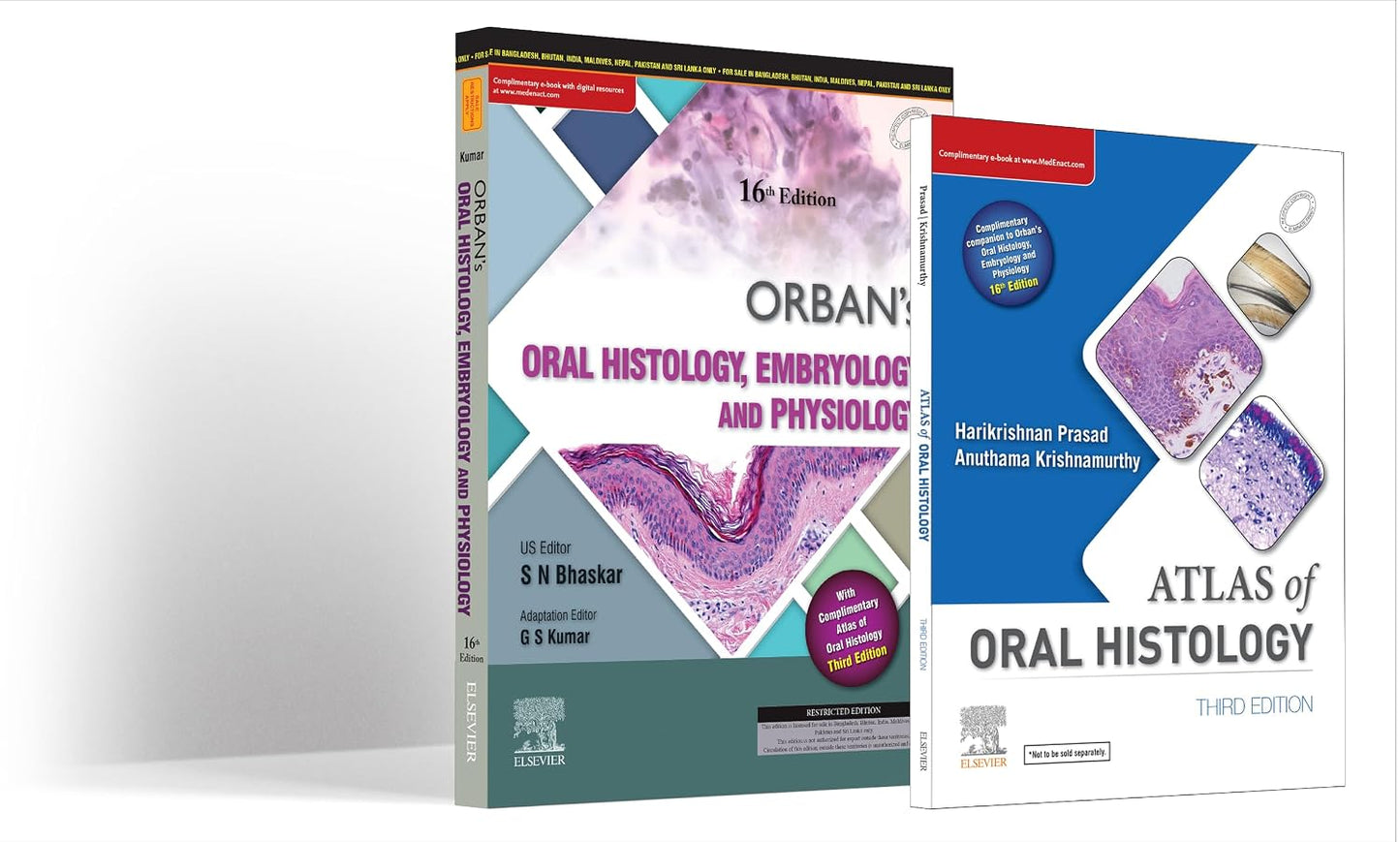 Orban’s Oral Histology, Embryology & Physiology, and Atlas of Oral Histology 16/e 2023 by GS Kumar