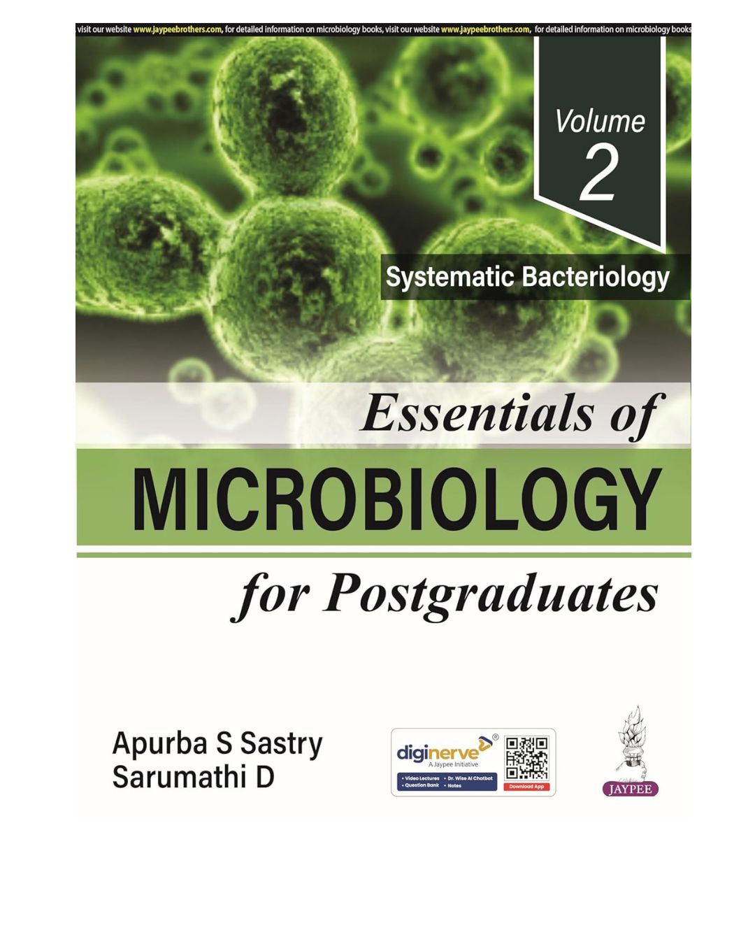 Essentials of Microbiology for Postgraduates - Volume 2: Systematic Bacteriology 1/E 2025
