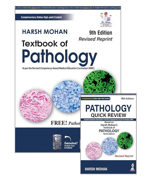 Textbook of Pathology with Free Pathology Quick Review 9/E (Revised Reprint)