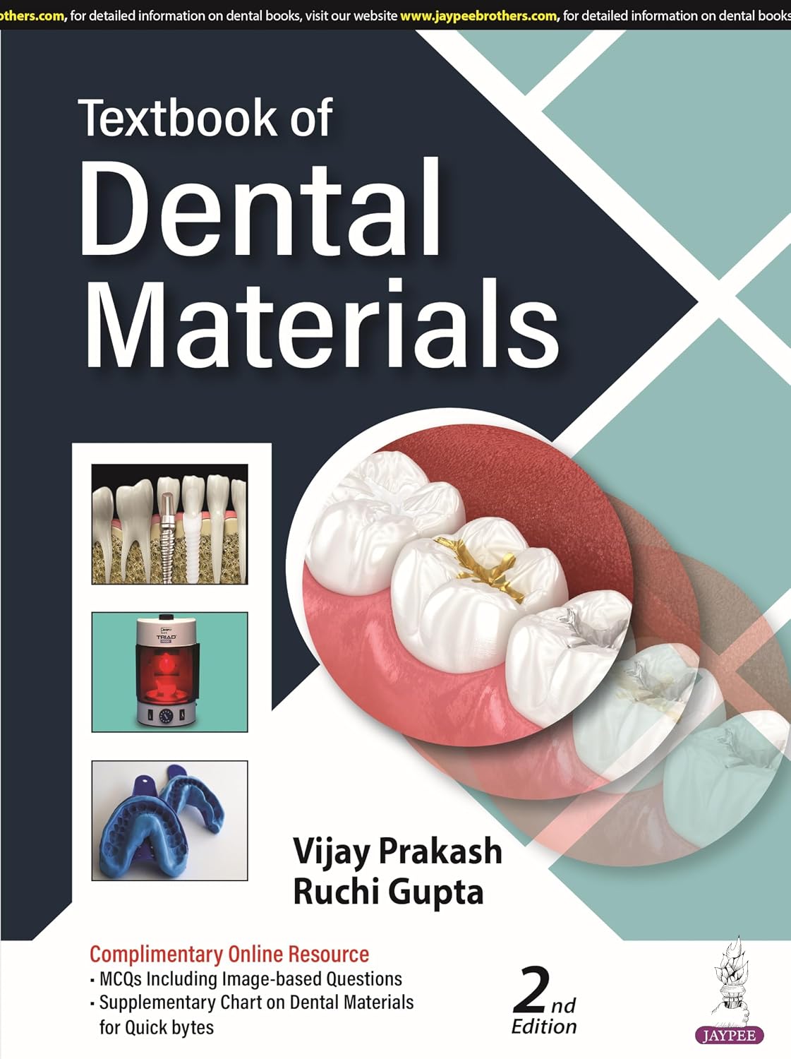 Textbook of Dental Materials 2/e 2024