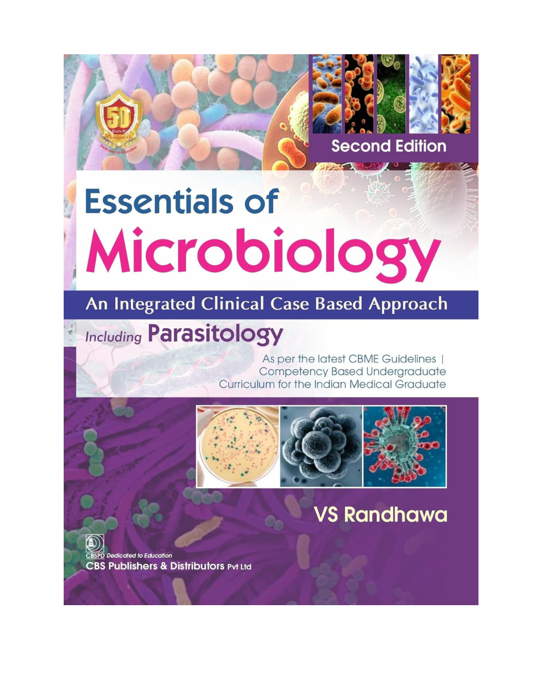 Essentials of Microbiology: An Integrated Clinical Case Based Approach (Including Parasitology) 2/E 2024