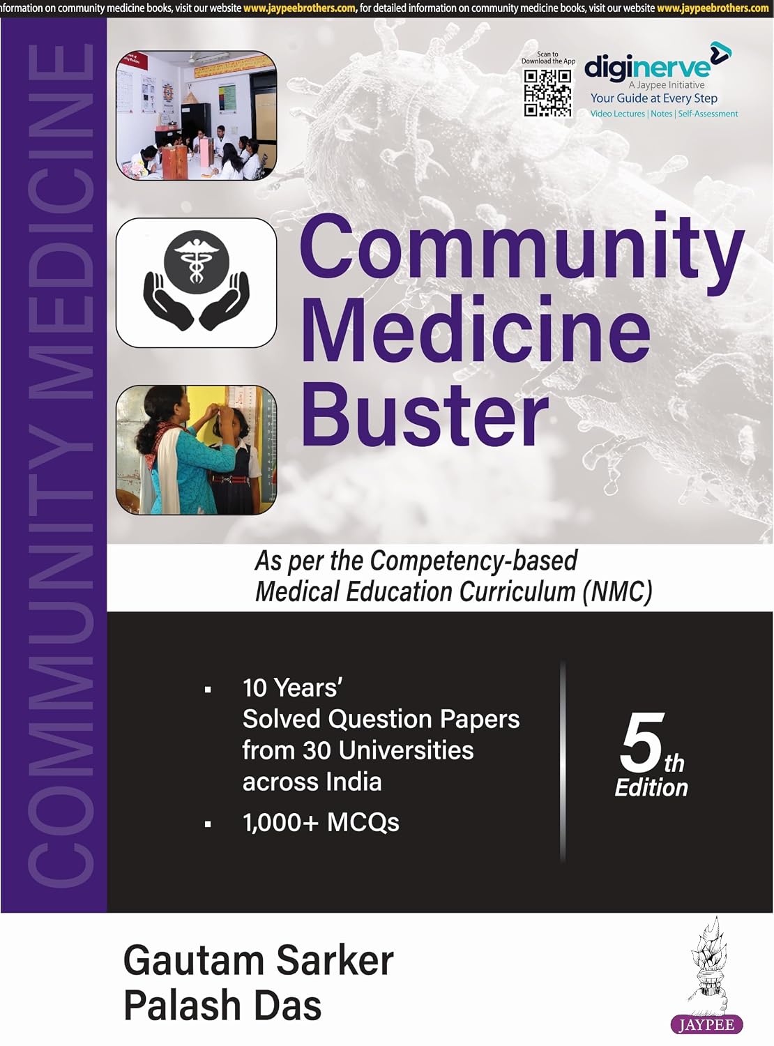 Community Medicine Buster (As Per the Competency-Based Medical Education Curriculum (Nmc)