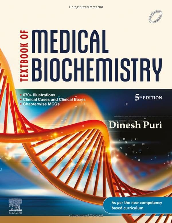 Textbook of Medical Biochemistry, 5E 2022