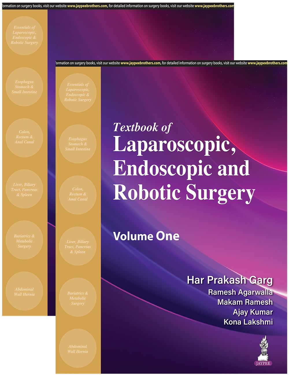 Textbook of Laparoscopic, Endoscopic and Robotic Surgery (2 Volumes)