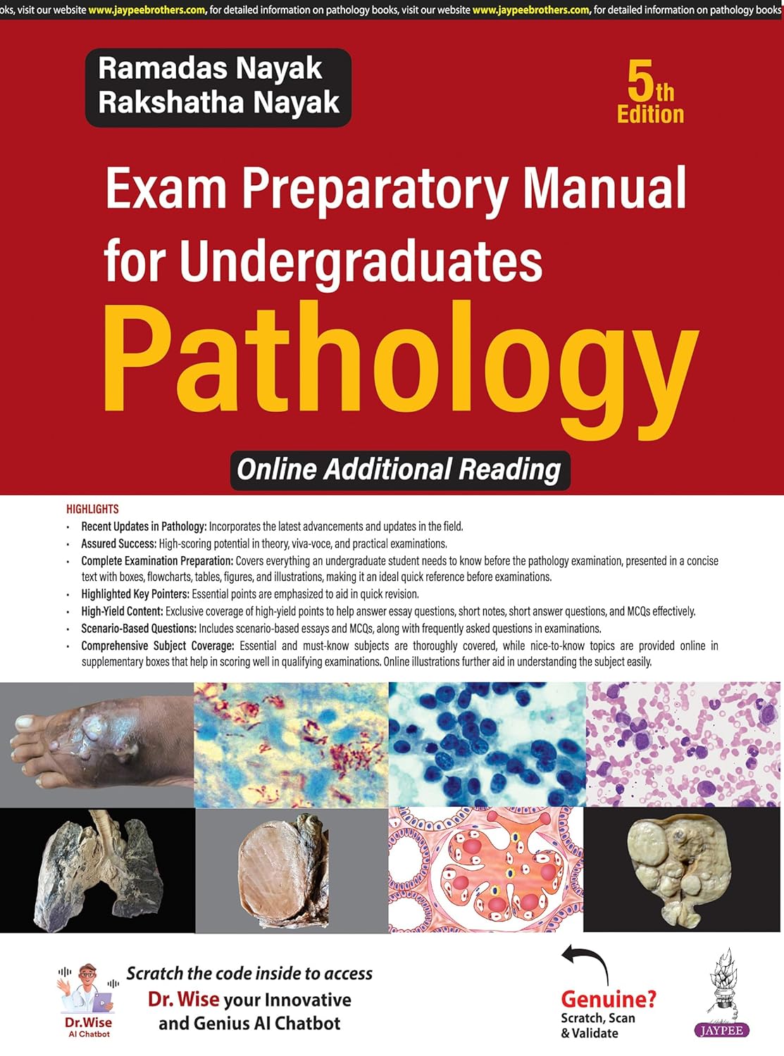 Exam Preparatory Manual for Undergraduates Pathology