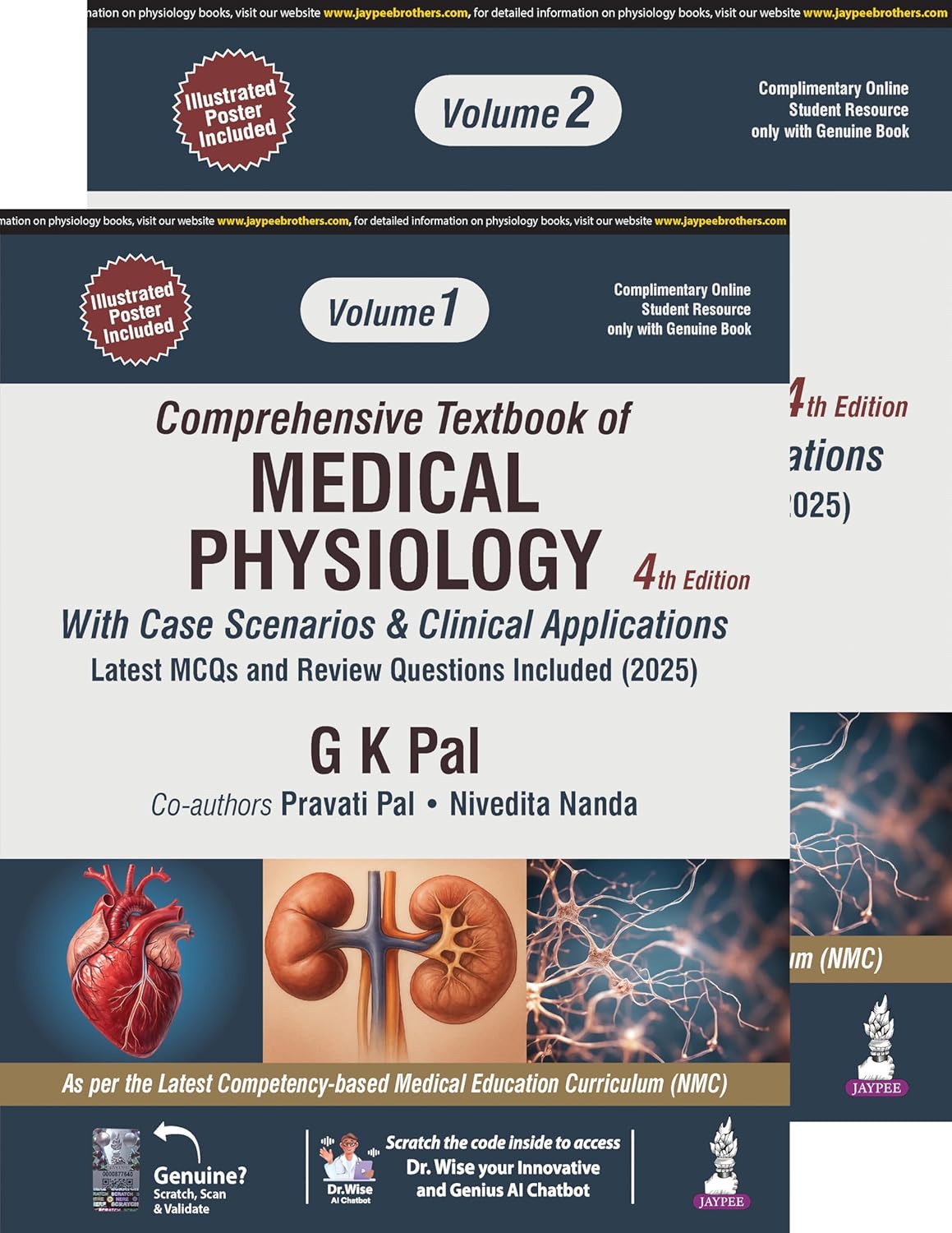Comprehensive Textbook of Medical Physiology(2Vols) with Case Scenarios & Clinical Applications