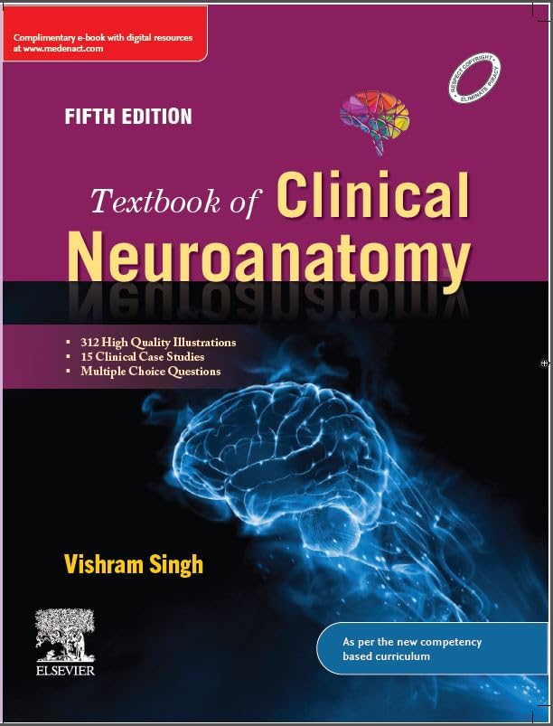 Textbook of Clinical Neuroanatomy, 5E 2024