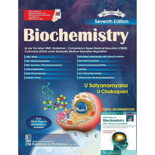 Biochemistry 7ED Free Mind Maps in Biochemistry with Clinical Correlation (PB 2026)