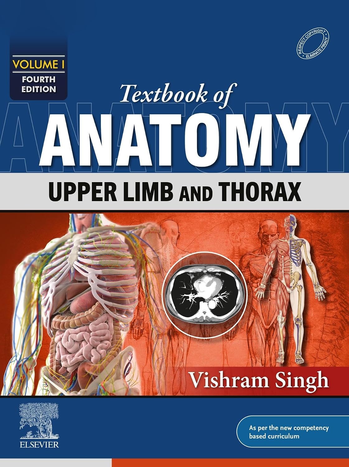 Textbook of Anatomy Upper Limb & Thorax, Vol I, 4E 2023