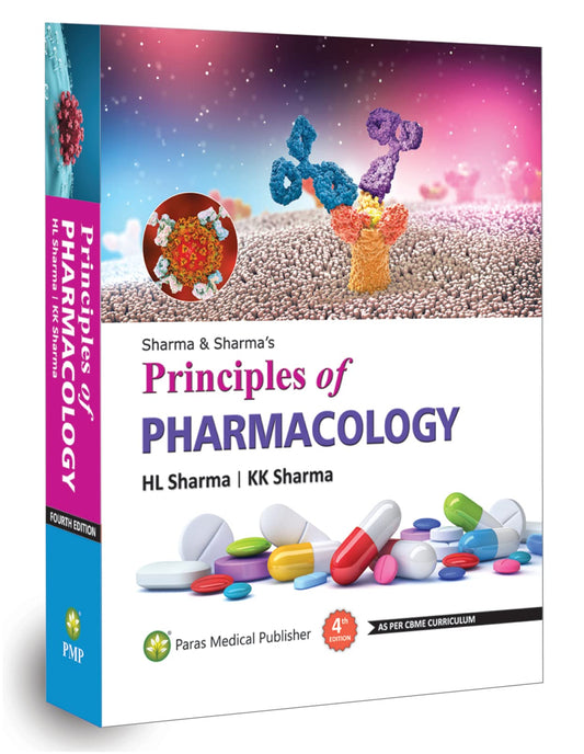 Sharma & Sharma’s Principles of Pharmacology Hardcover 4/E 2023