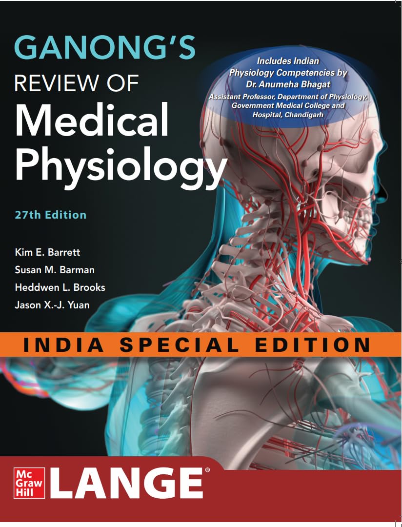 Ganong's Review of Medical Physiology 27ED (India Special Edition) (PB 2025)