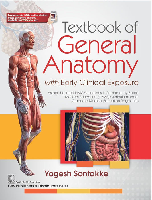 Textbook of General Anatomy with Early Clinical Exposure (PB 2026)