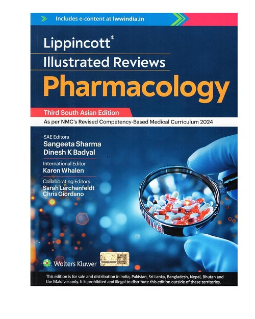 Lippincott Illustrated Reviews Pharmacology with Access Code 8ED (Third SAE) (PB 2025)