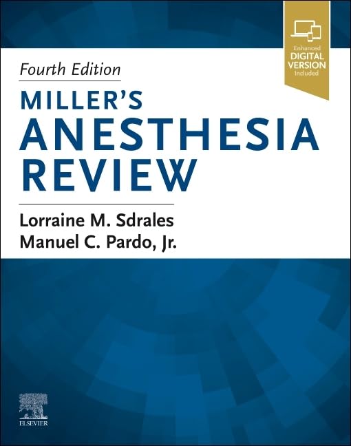 Miller's Anesthesia Review With Access Code 4Ed (PB 2025)