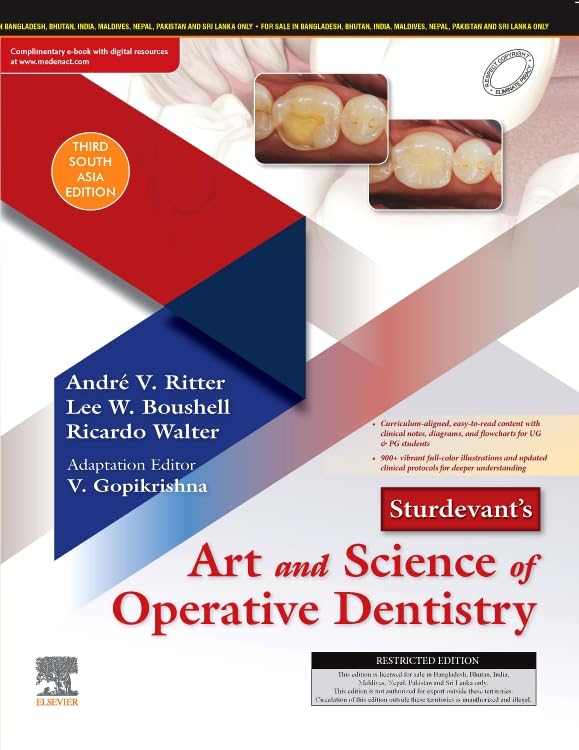 Sturdevant's Art and Science of Operative Dentistry, 3rd South Asia Edition 2025