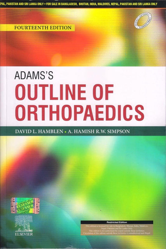 Adams's Outline of Orthopedics,14e