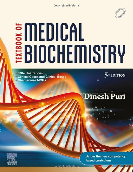 Textbook of Medical Biochemistry, 5E 2022
