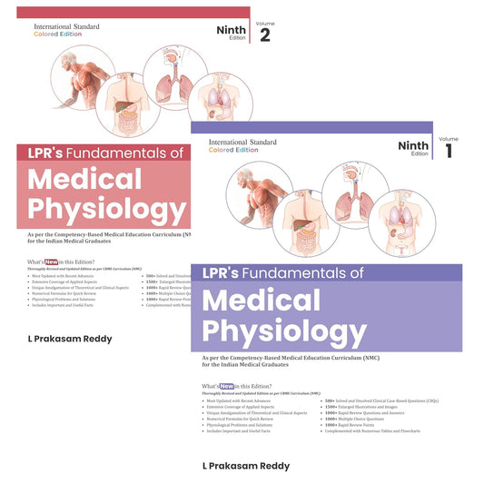 LPR Fundamentals of Medical Physiology 9ED 2 Vol Set (PB 2026)