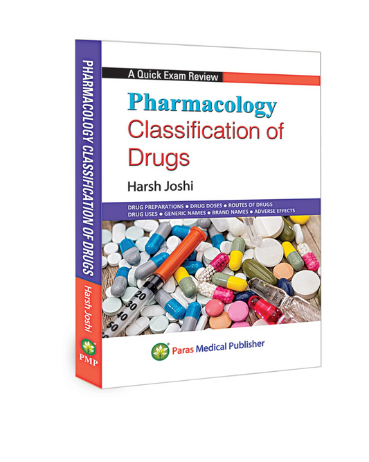Pharmacology Classification of Drugs (Includes Dosages, Generic Names, Brand Names, Preparations, Combination Formulations) 1/E 2024