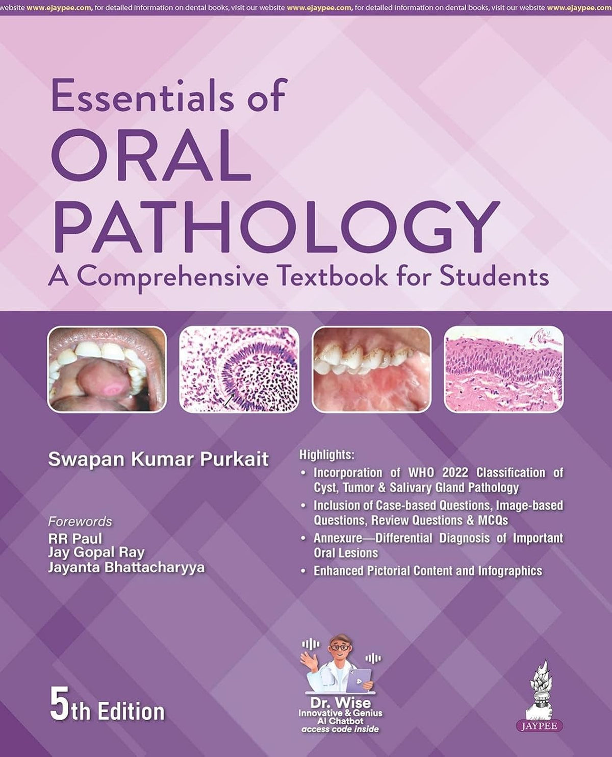 Essentials of Oral Pathology: A Comprehensive Textbook for Students 5/E 2026