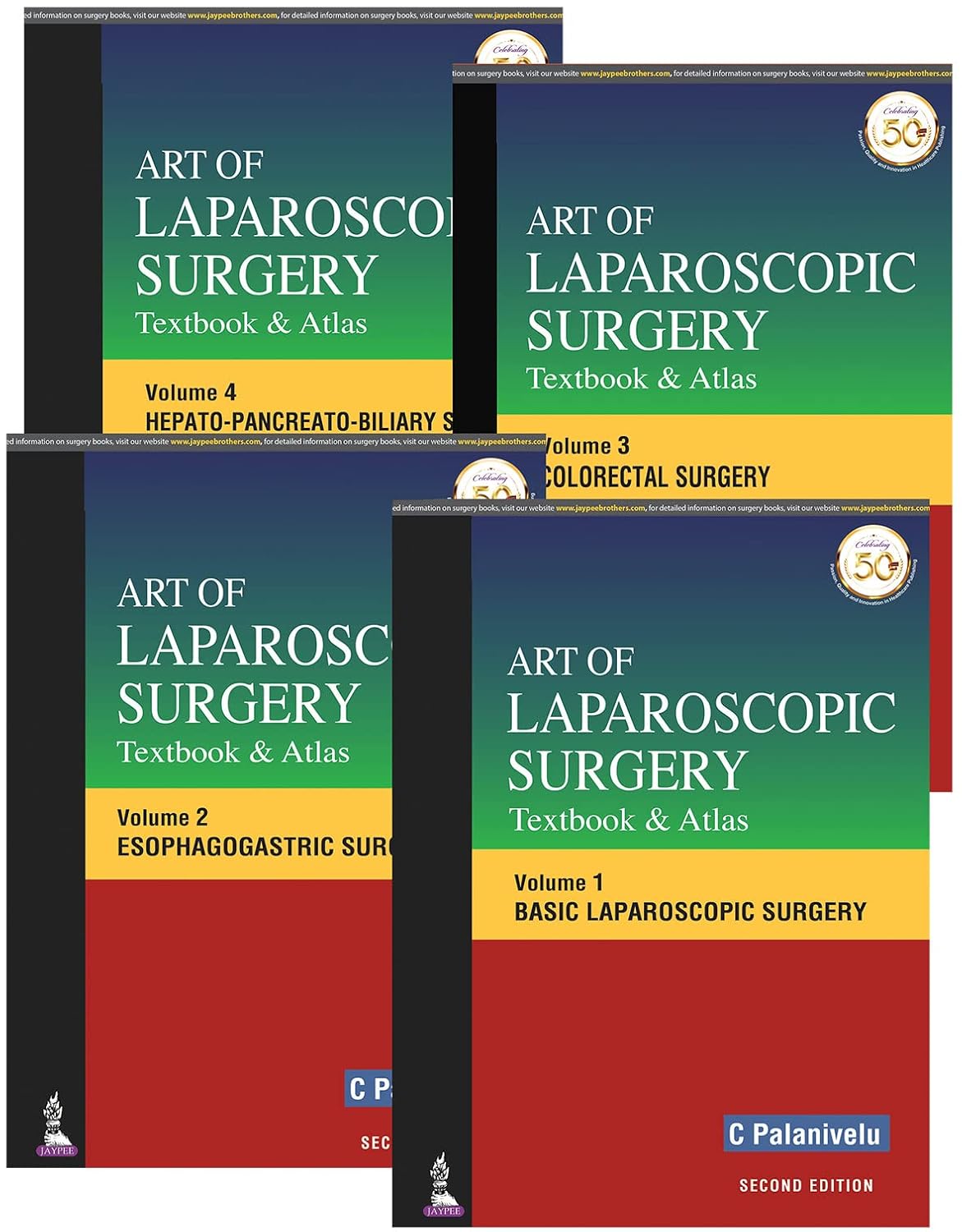 Art of Laparoscopic Surgery: Textbook & Atlas (4 Volumes)