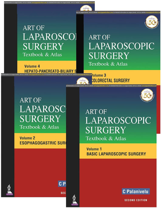 Art of Laparoscopic Surgery: Textbook & Atlas (4 Volumes)
