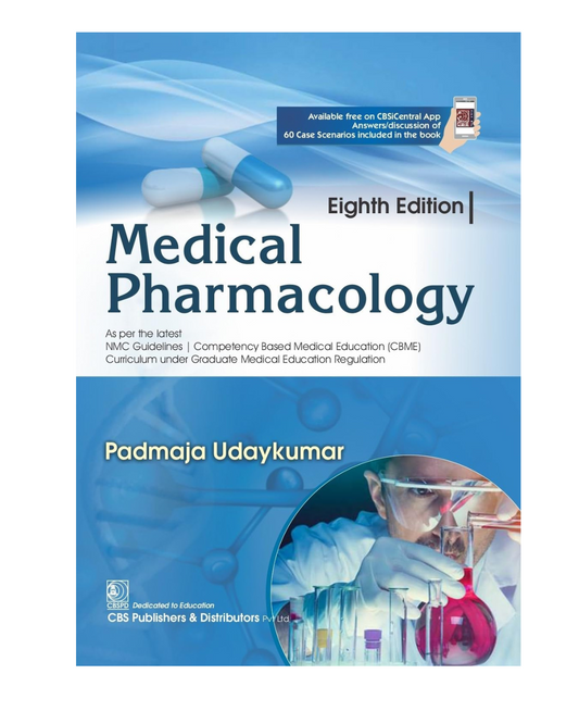 Medical Pharmacology 8/E 2025 (As per Latest NMC Guidelines)