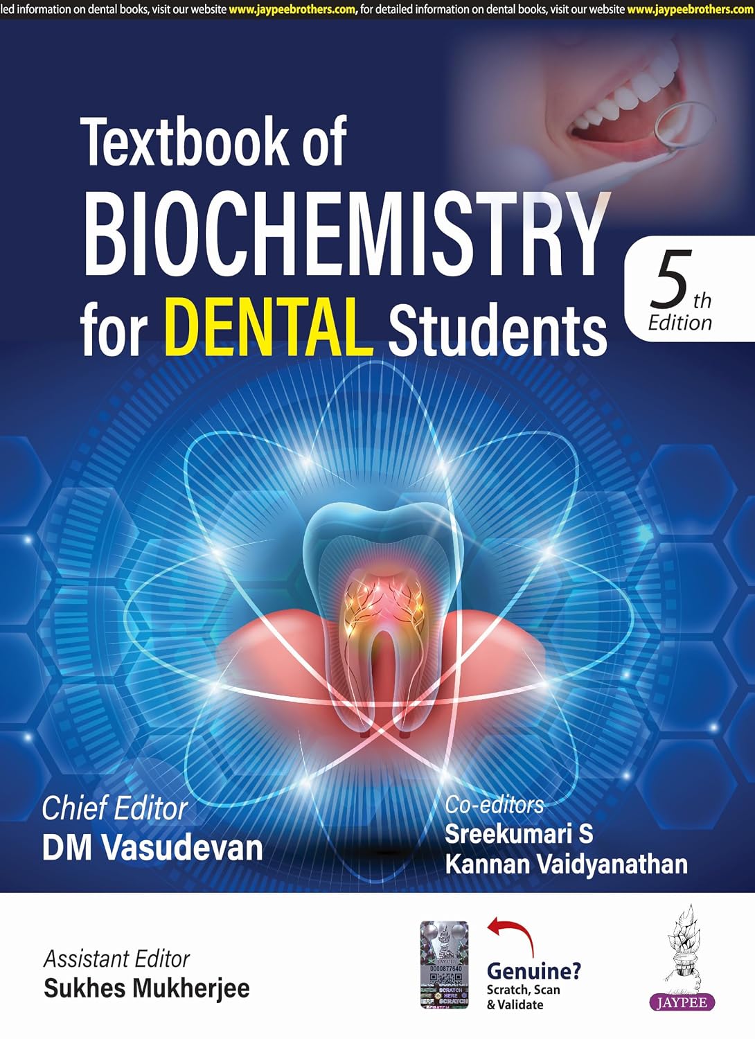 Textbook of Biochemistry for Dental Students 5/e R.P. 2026