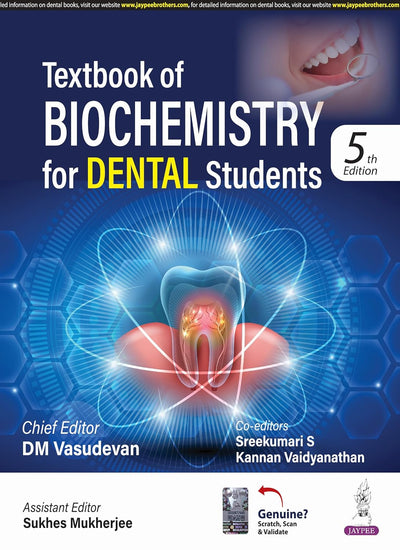 Textbook of Biochemistry for Dental Students 5/e R.P. 2026