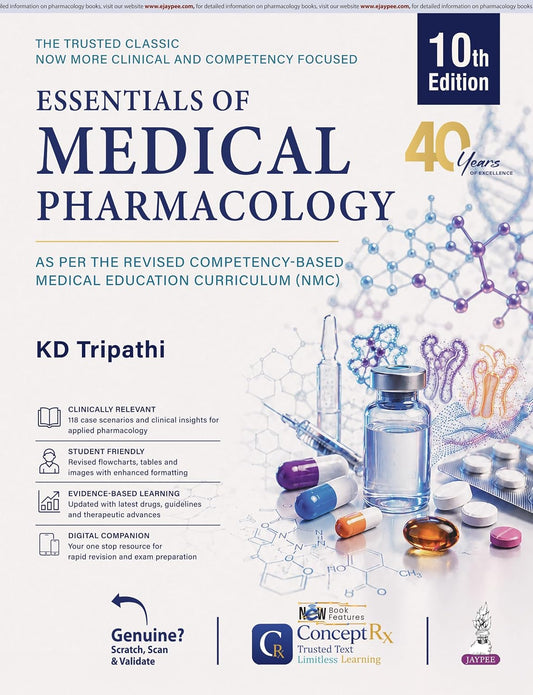 Essentials of Medical Pharmacology, 9th Edition (Revised Reprint)