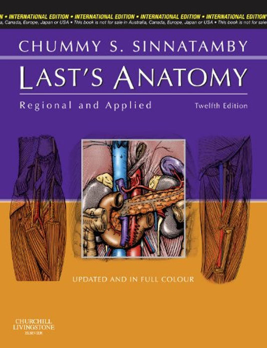 Lasts Anatomy: Regional and Applied, 12E (IE) (PB)