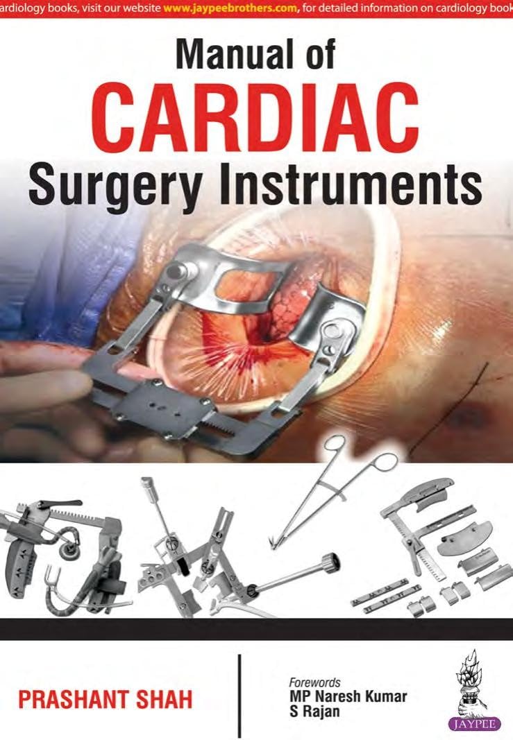 MANUAL OF CARDIAC SURGERY INSTRUMENTS 1/E 2016