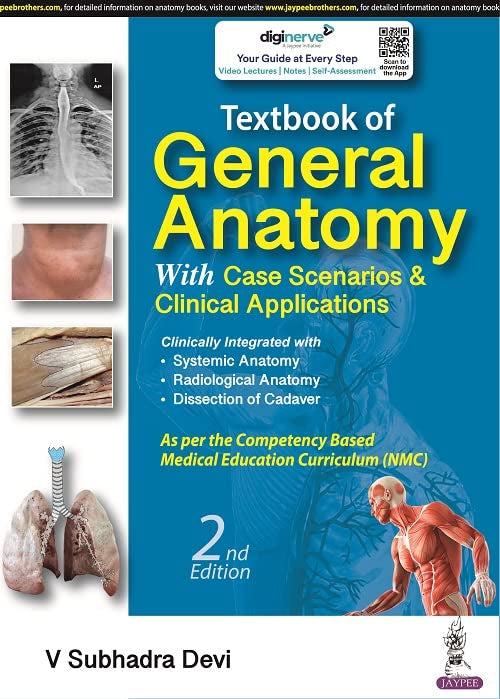 TEXTBOOK OF GENERAL ANATOMY 2/E R.P. 2024