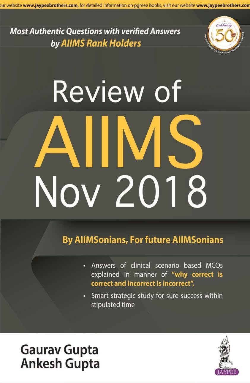 Review of Aiims Nov 2018