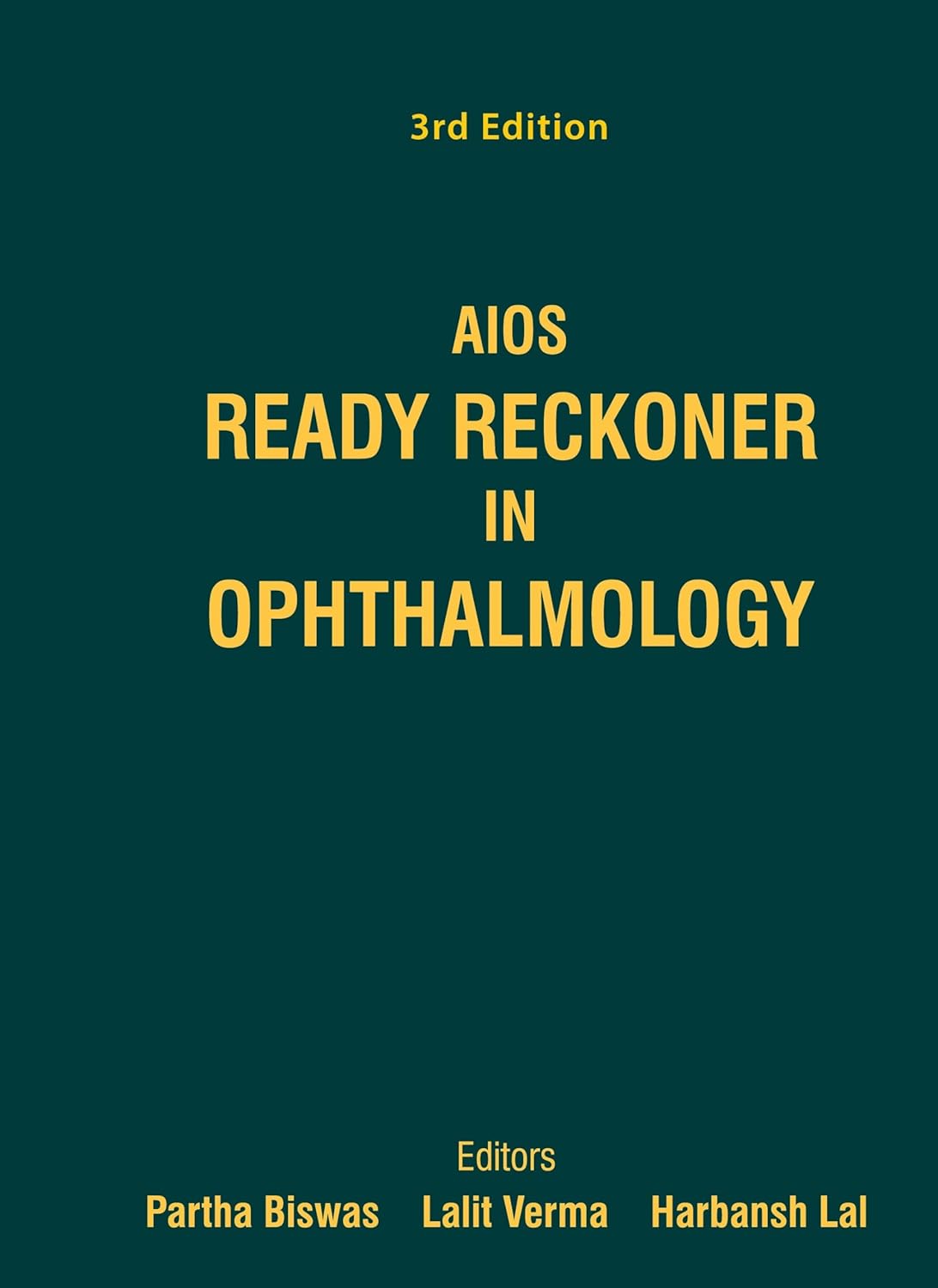 Aios Ready Reckoner in Ophthalmology