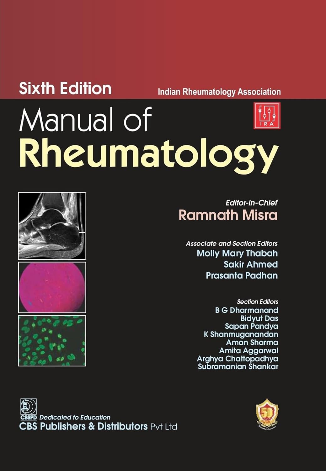 Manual Of Rheumatology 6e (HB) Indian Rheumatology Association