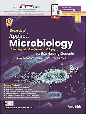 Textbook Of Applied Microbiology Including Infection Control And Safety For Bsc Nursing Students 2e (PB)