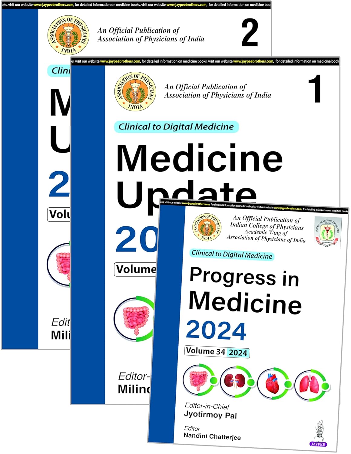 Api Medicine Update (2 Volumes) Progress in Medicine 2024
