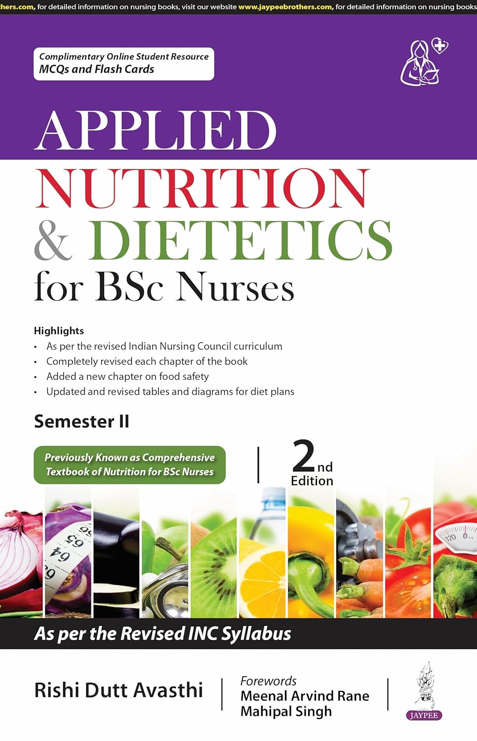 Applied Nutrition & Dietetics for Bsc Nurses