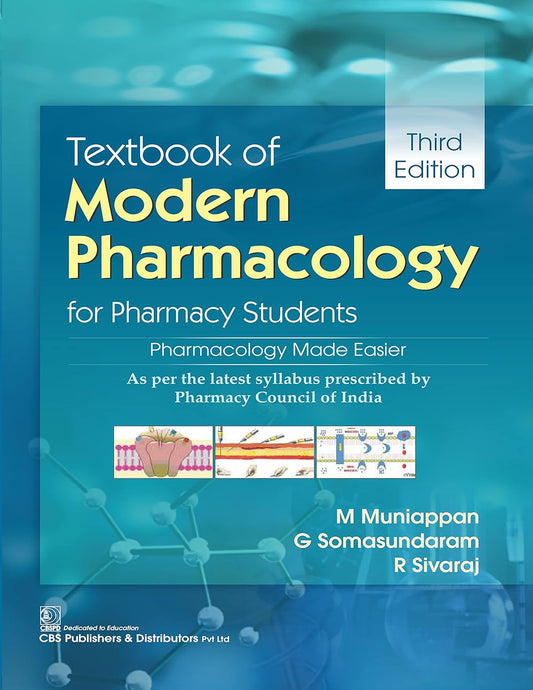 Textbook Of Modern Pharmacology For Pharmacy Students 3e (PB)