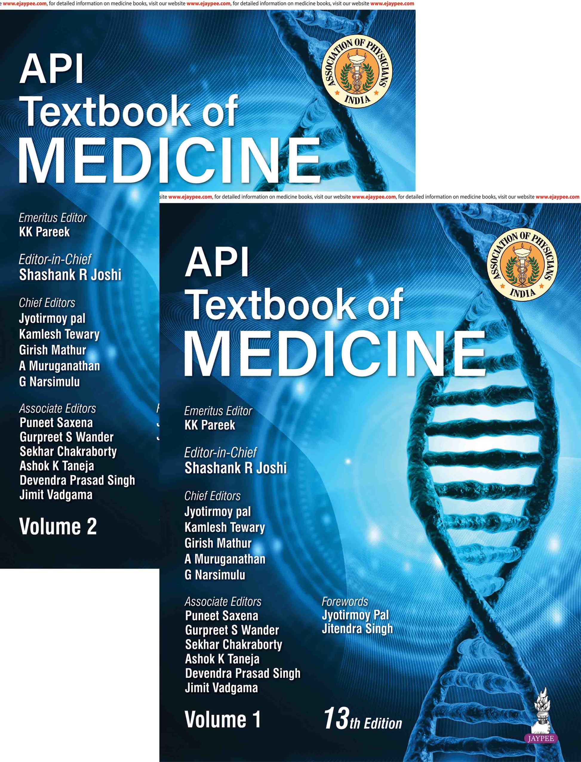 API textbook of medicine 2026