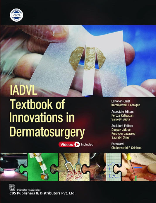 Iadvl Textbook Of Innovations In Dermatosurgery (HB)