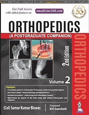 Orthopedics (A Postgraduate Companion) 2 Volumes