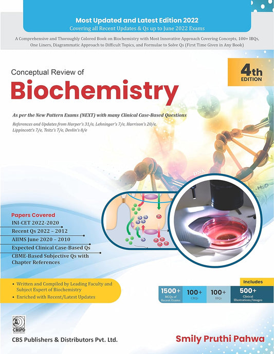 Conceptual Review Of Biochemistry 4e (PB)
