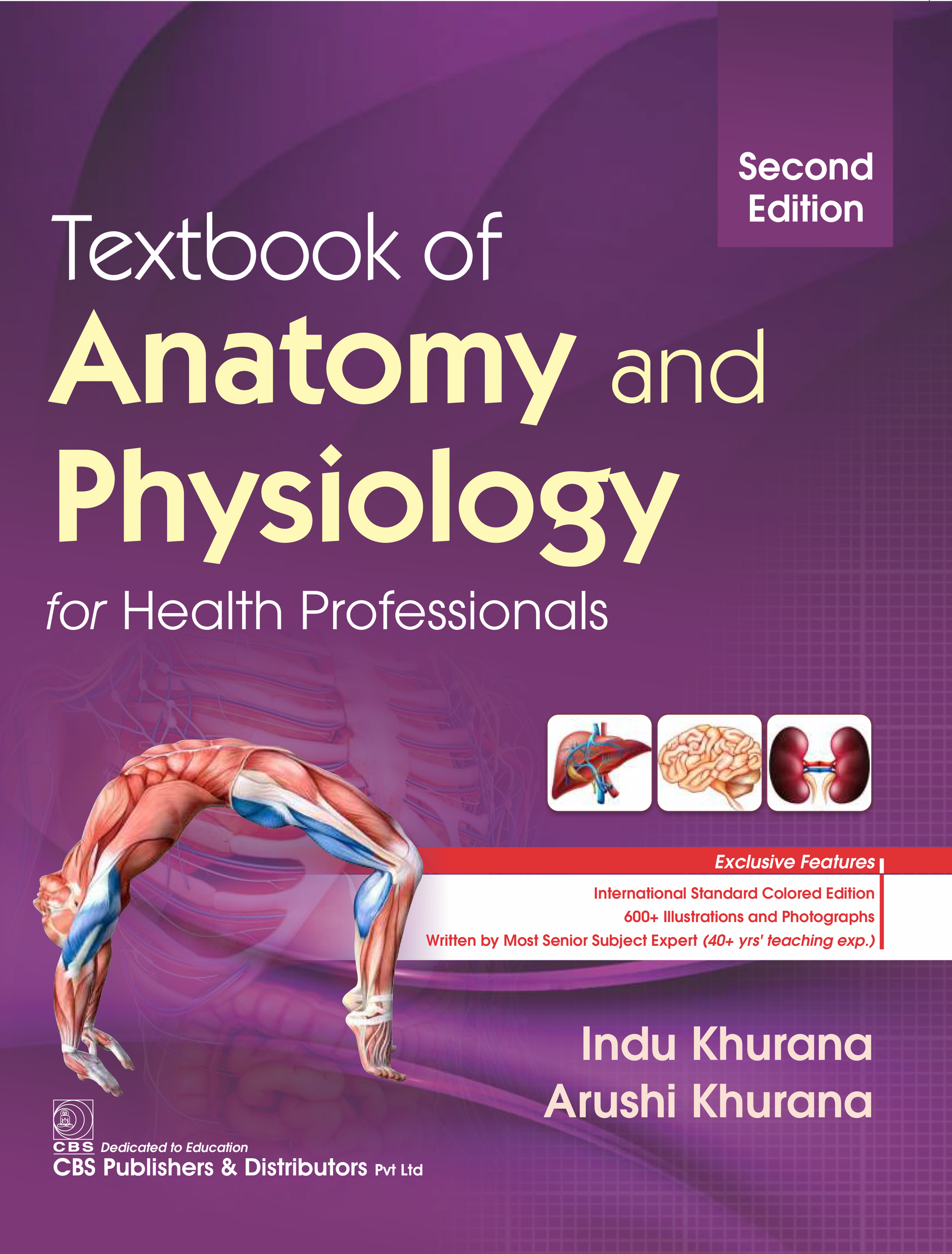 Textbook Of Anatomy And Physiology For Health Professionals 2e (PB)