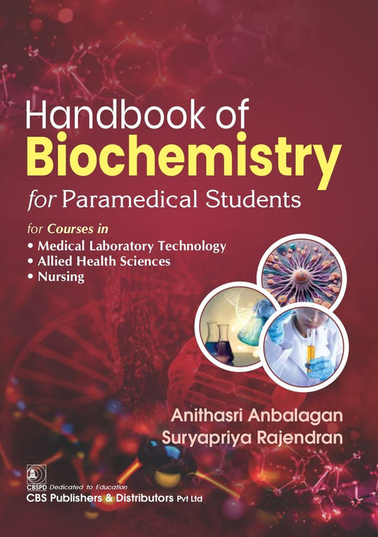 Handbook of Biochemistry For Paramedical Students (PB)