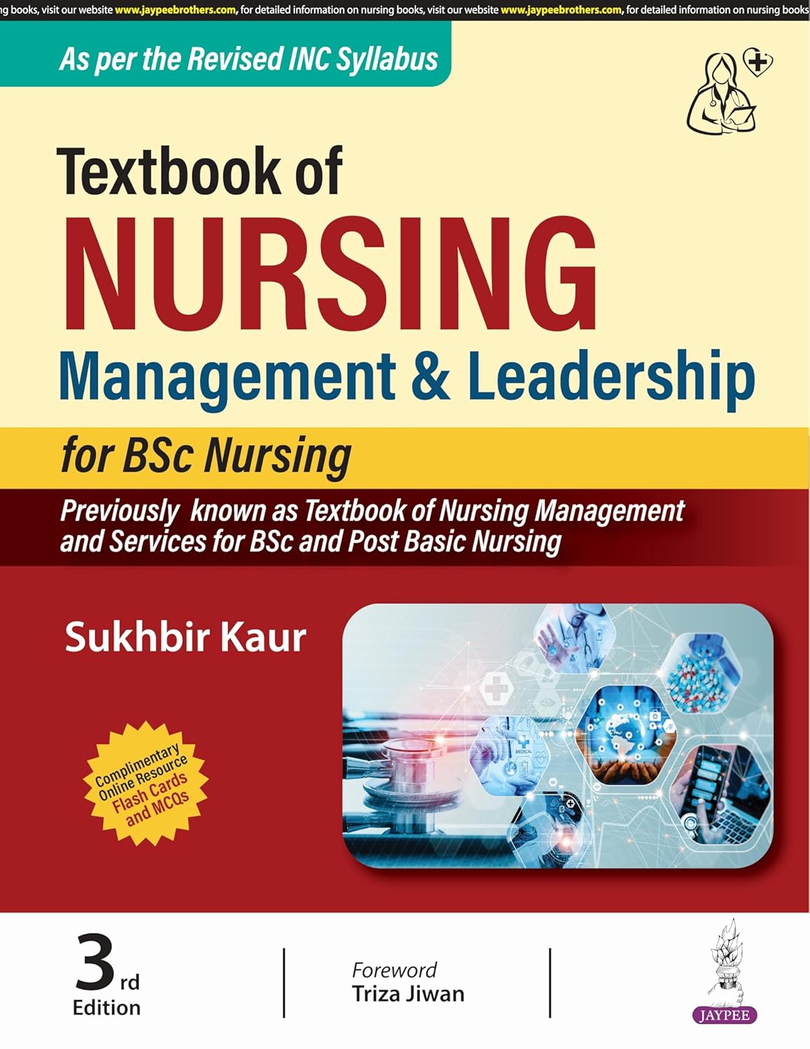 Textbook of Nursing Management & Leadership for Bsc Nursing